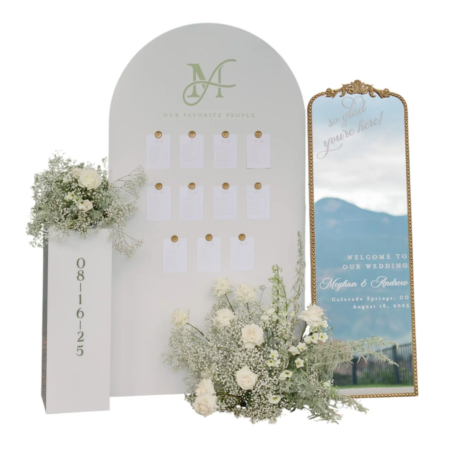 Photo-Op Seating Chart Display