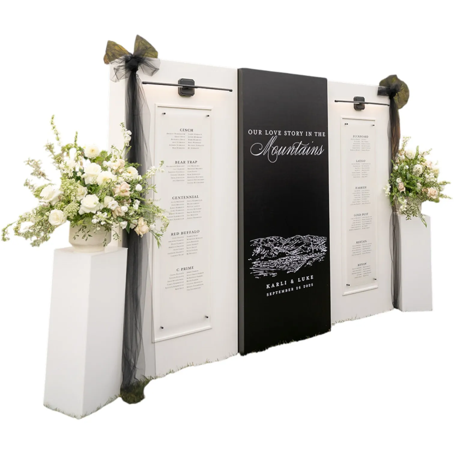 Lux Seating Chart Display