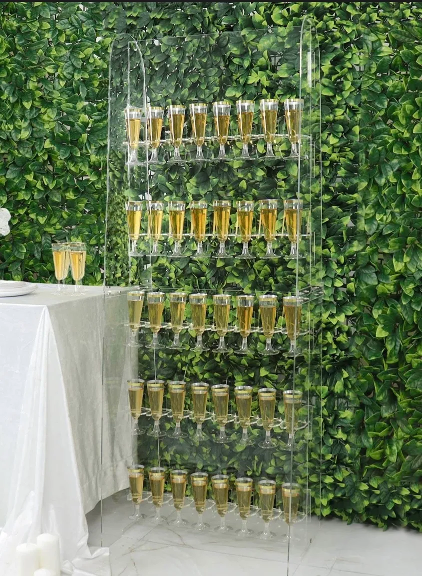 Acrylic Champagne Wall