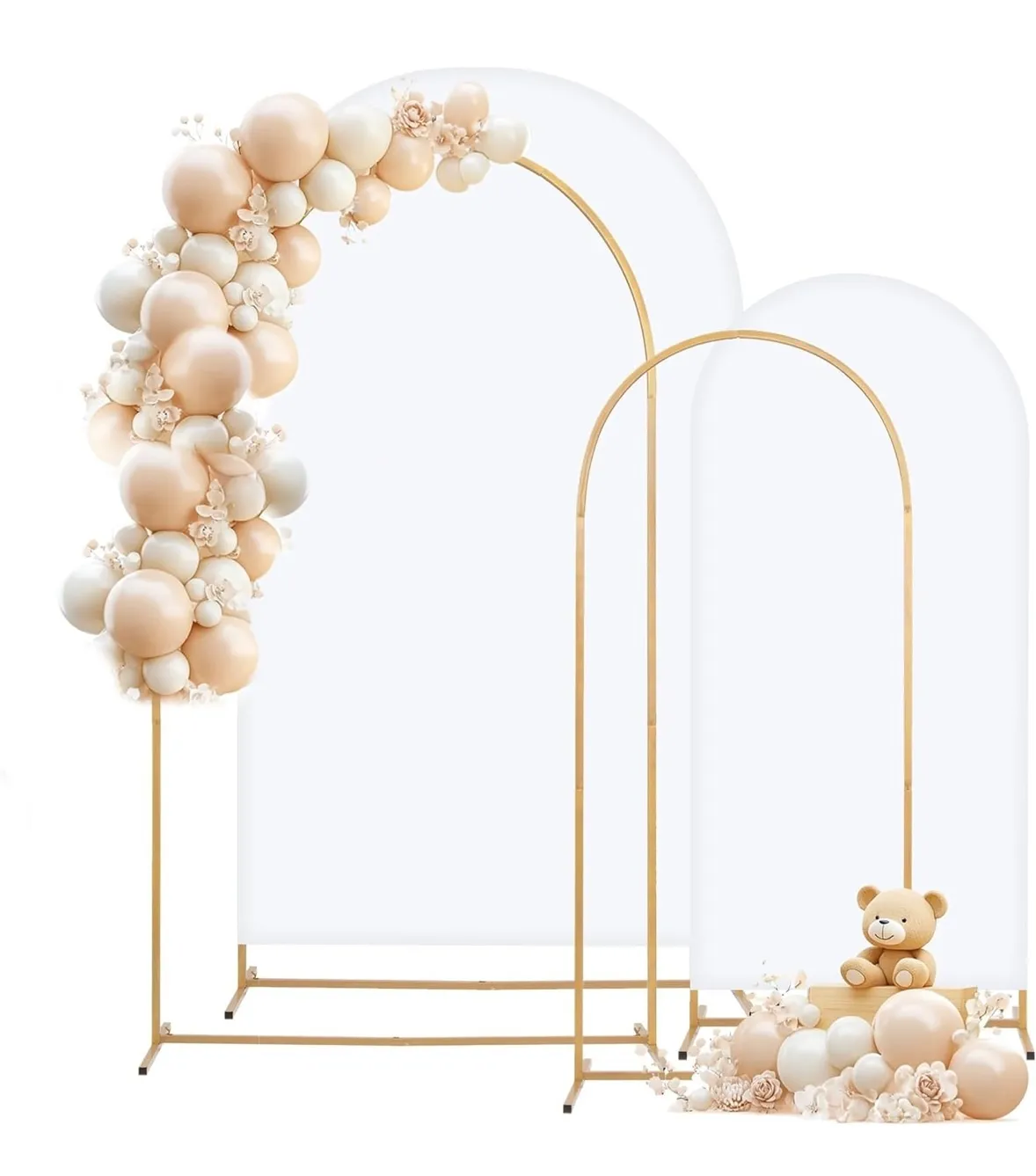 Gold Metal Arch Backdrops