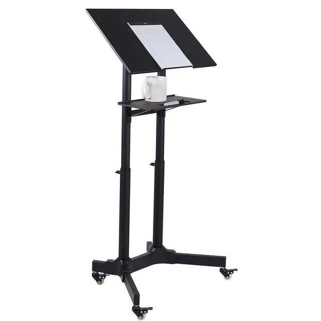 Black Portable Podium