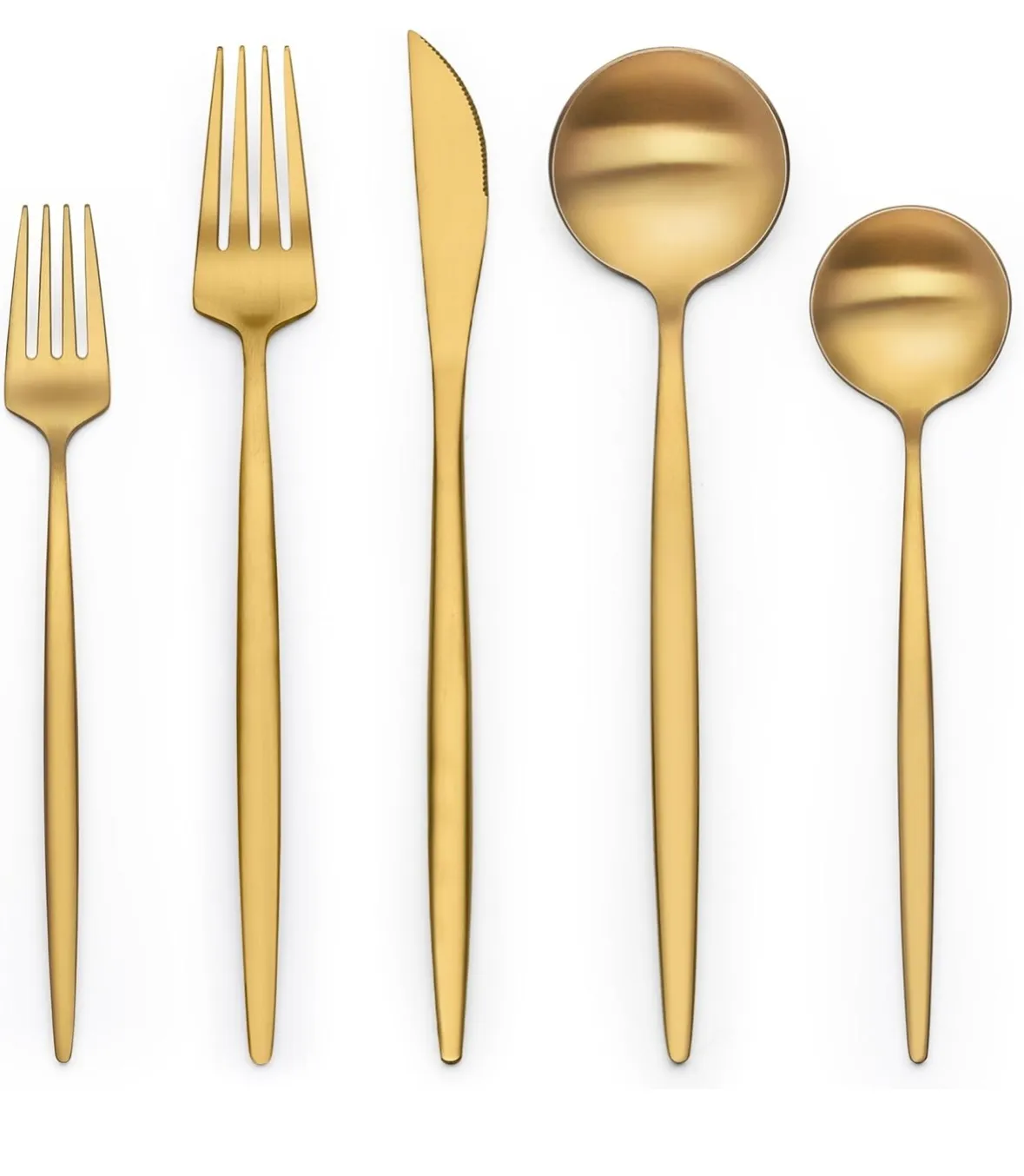 Gold Silverware (per set)