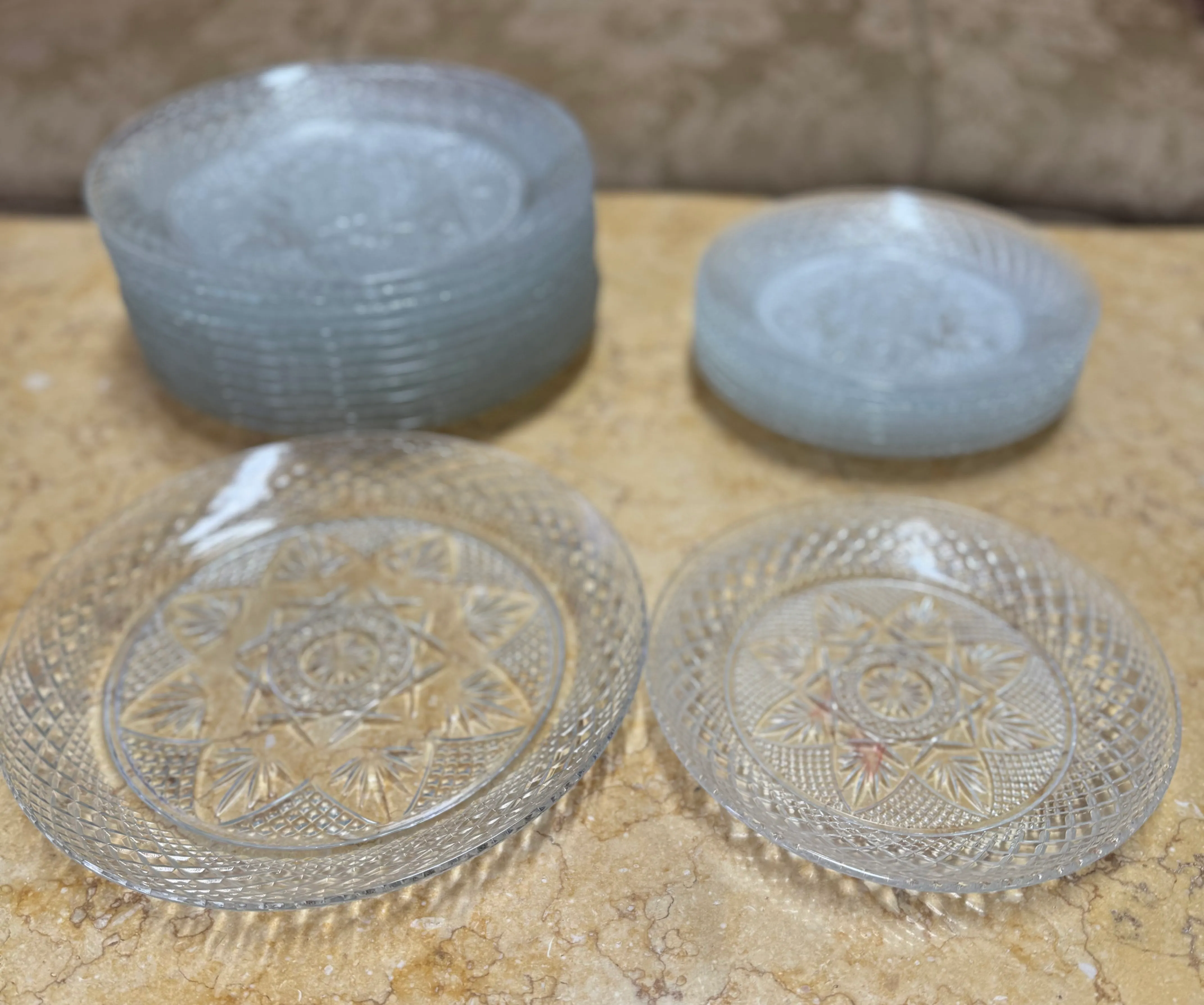 Large Crystal plates 