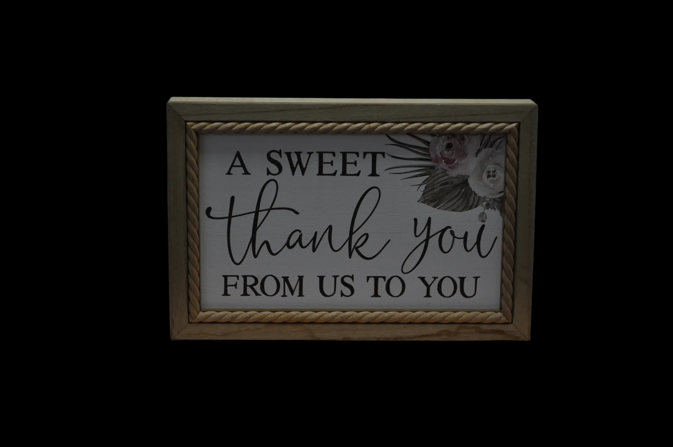 Sweet Thank You Sign