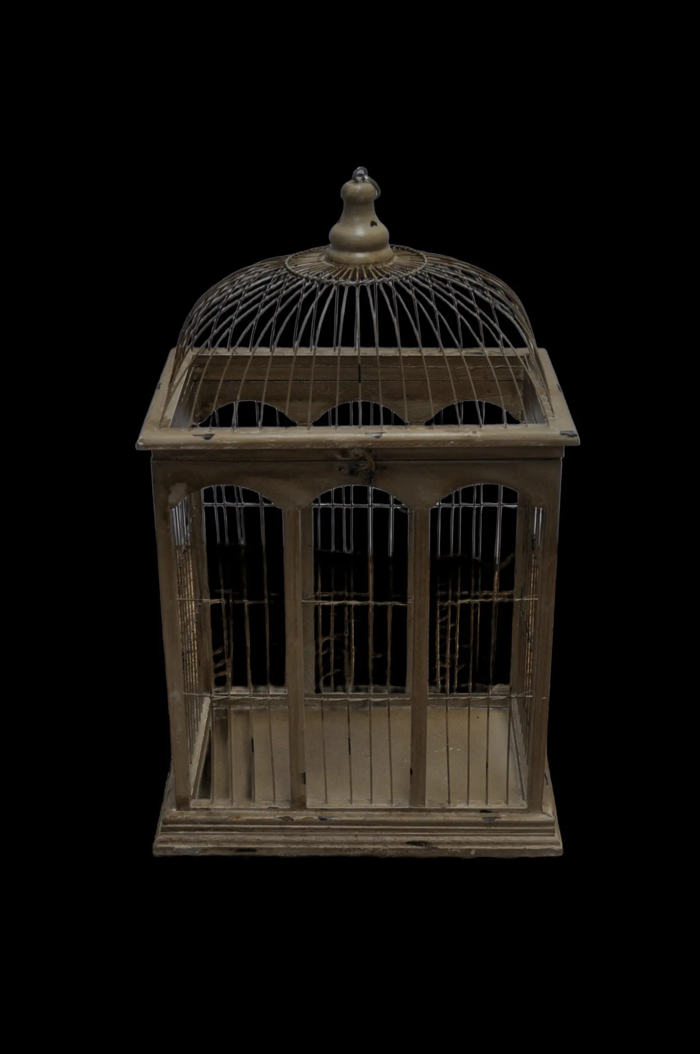 Wooden Birdcage