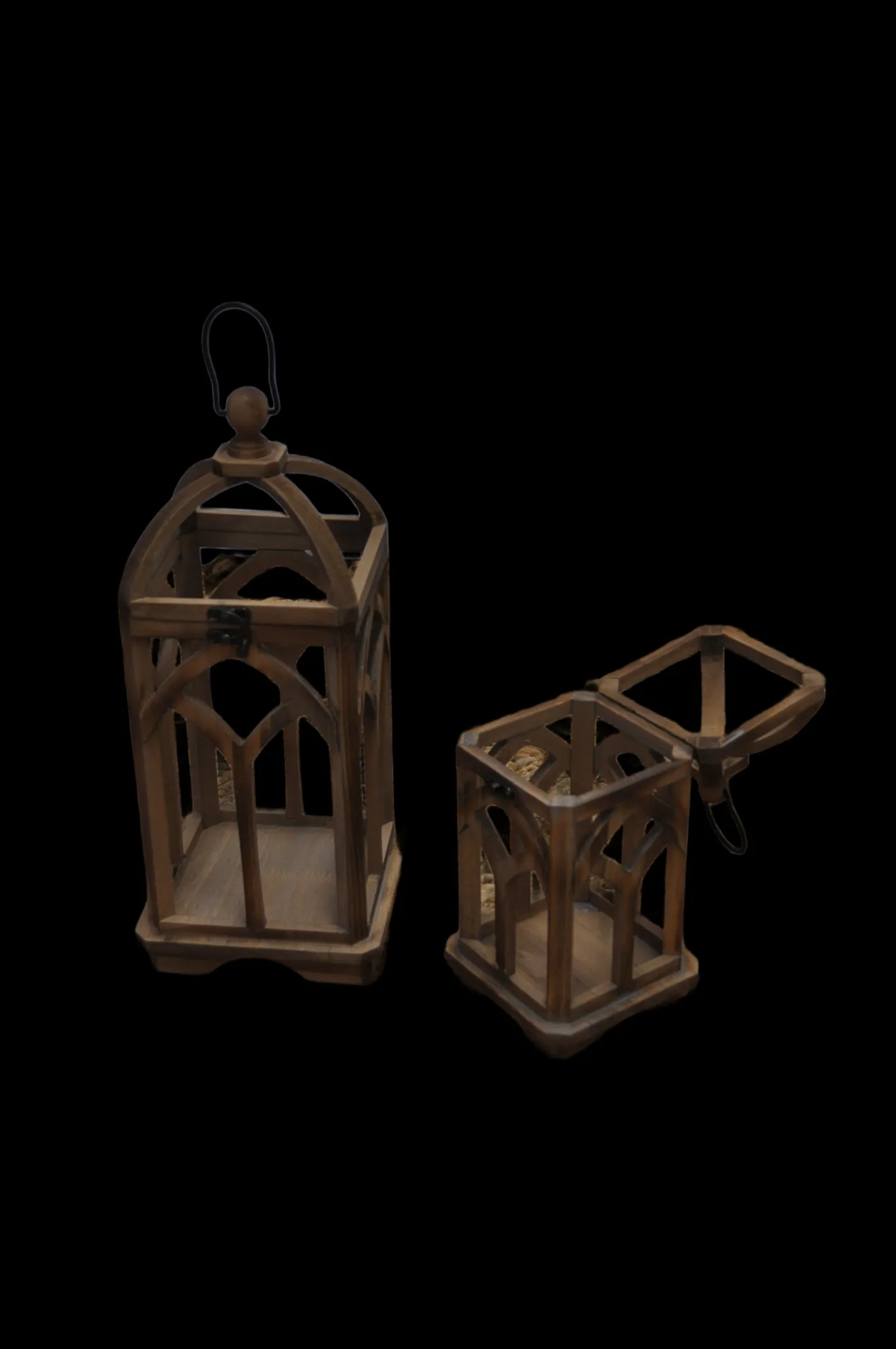 Wooden Lanterns (S/M)