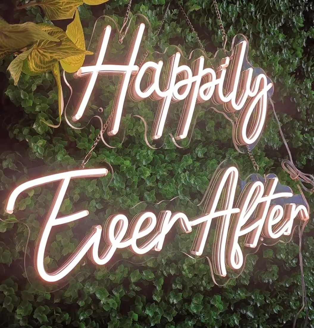 Happily Ever After Neon Sign
