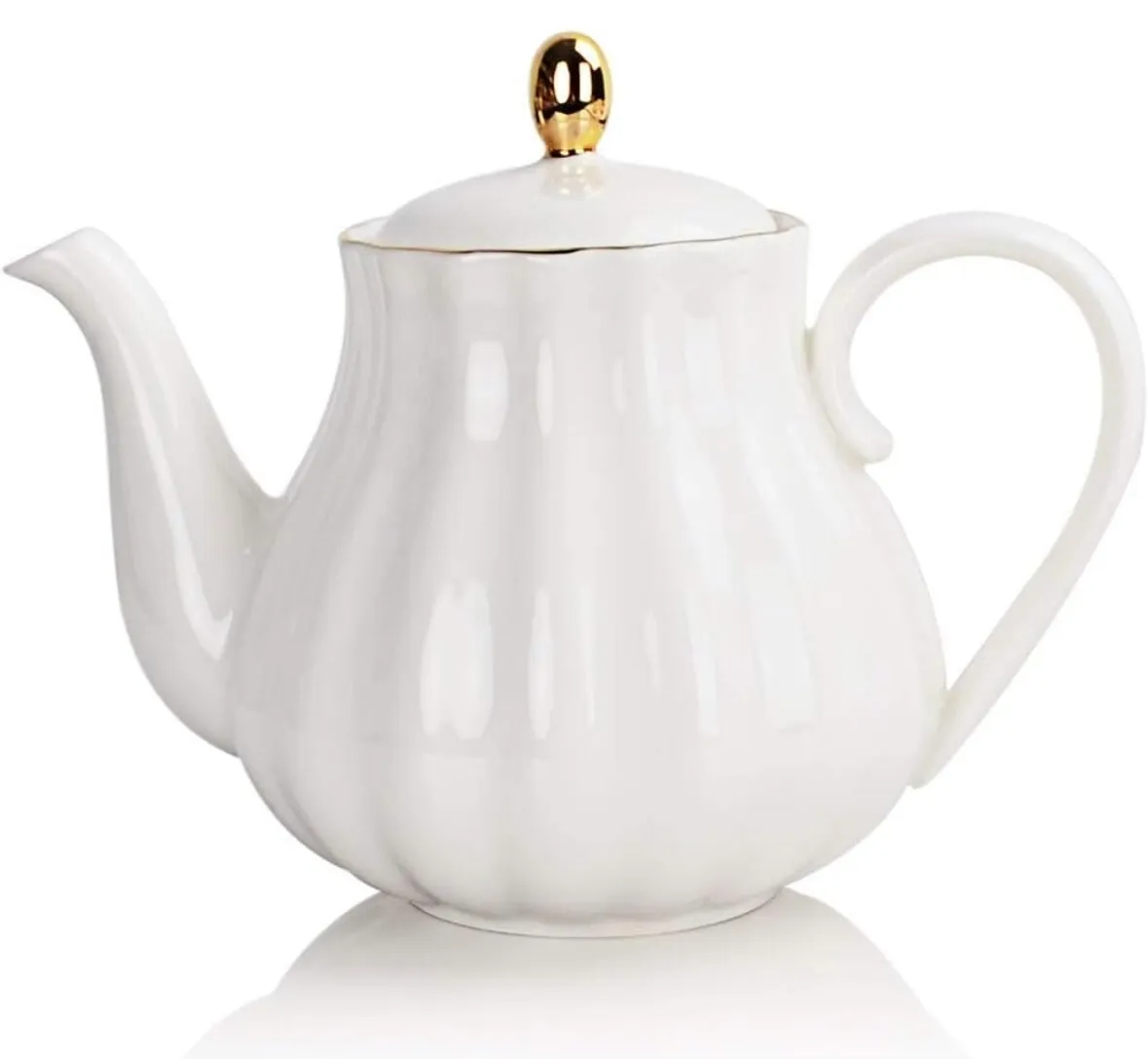Scalloped Teapot