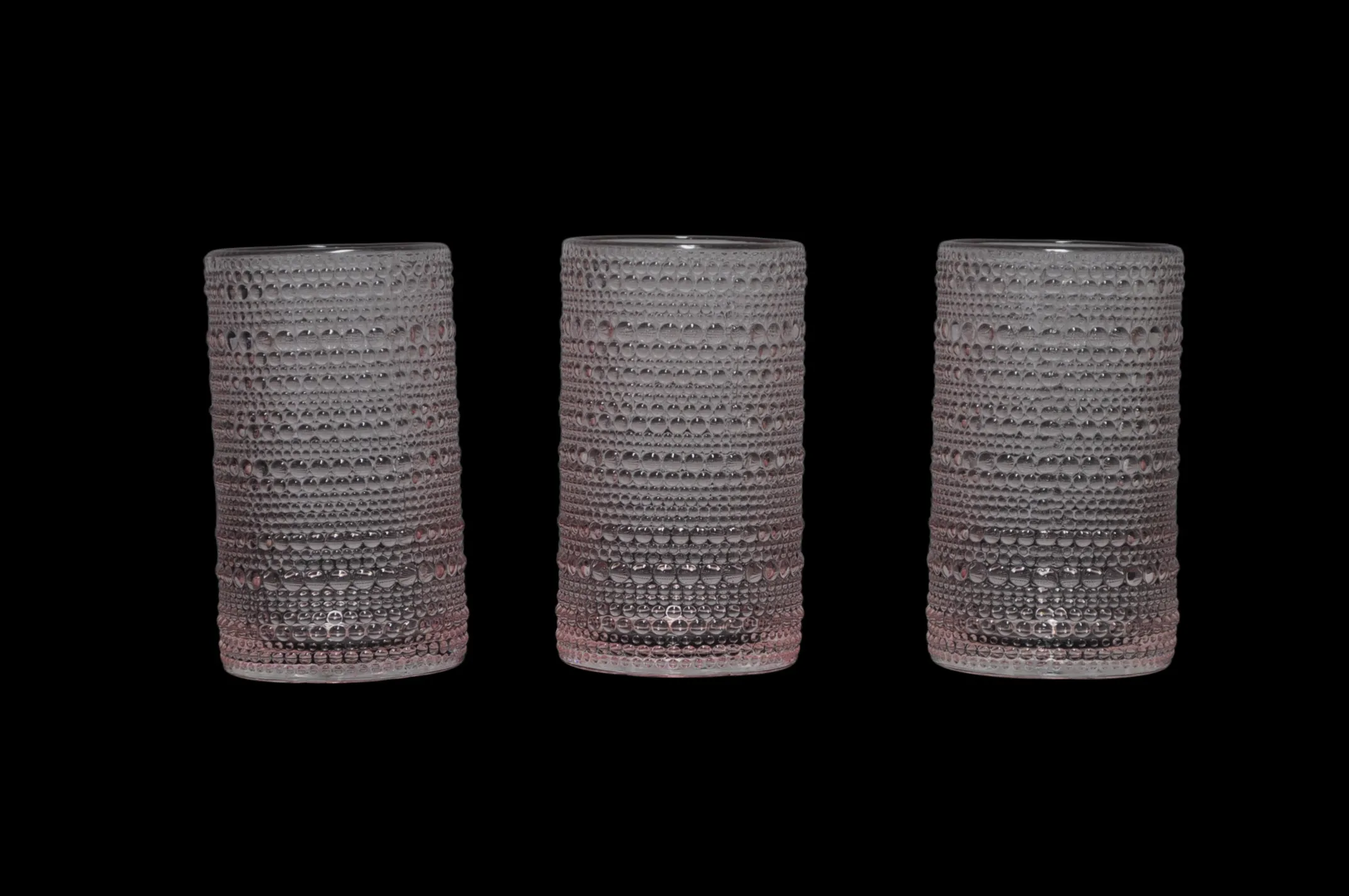 Pink drinking Glasses