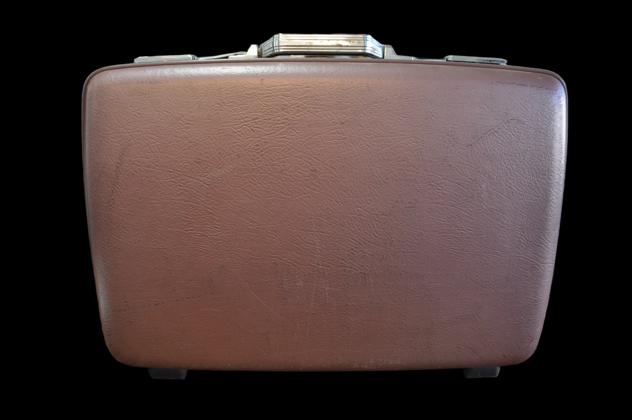 Purple Vintage Suitcase