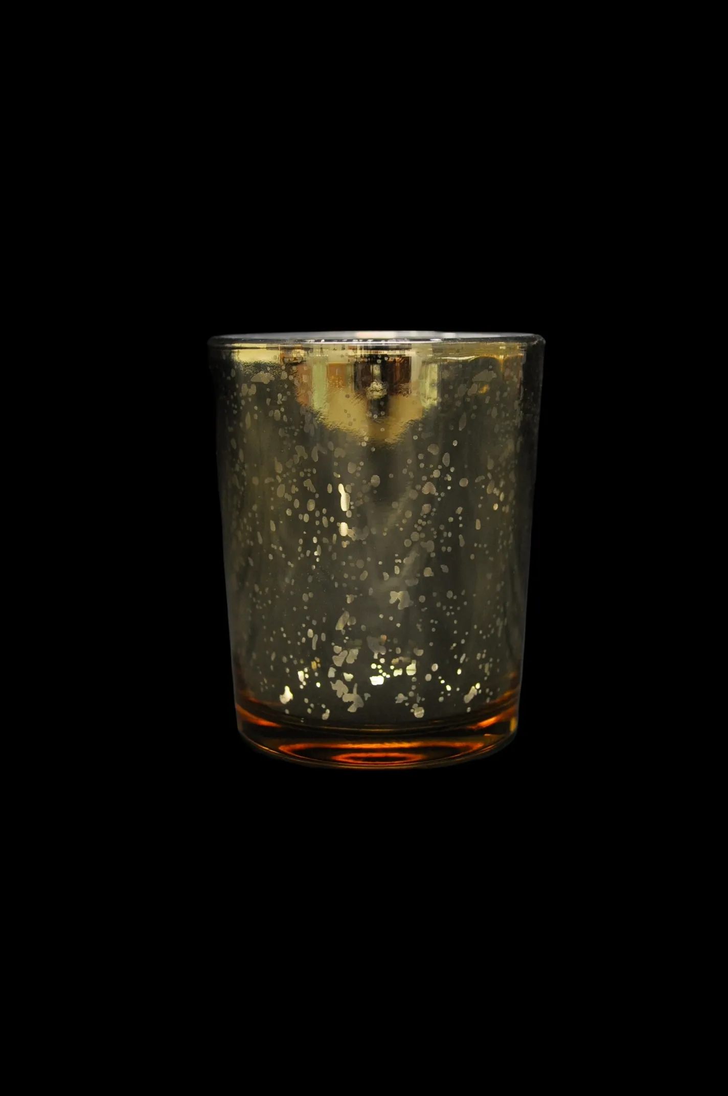 Gold Speckle Tea Light Holder