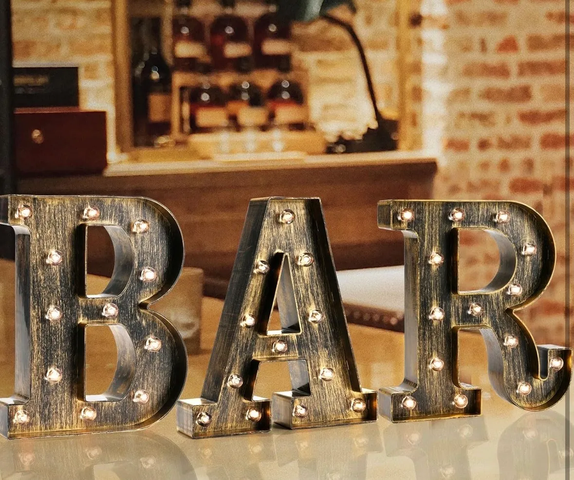 Light Up Bar Sign