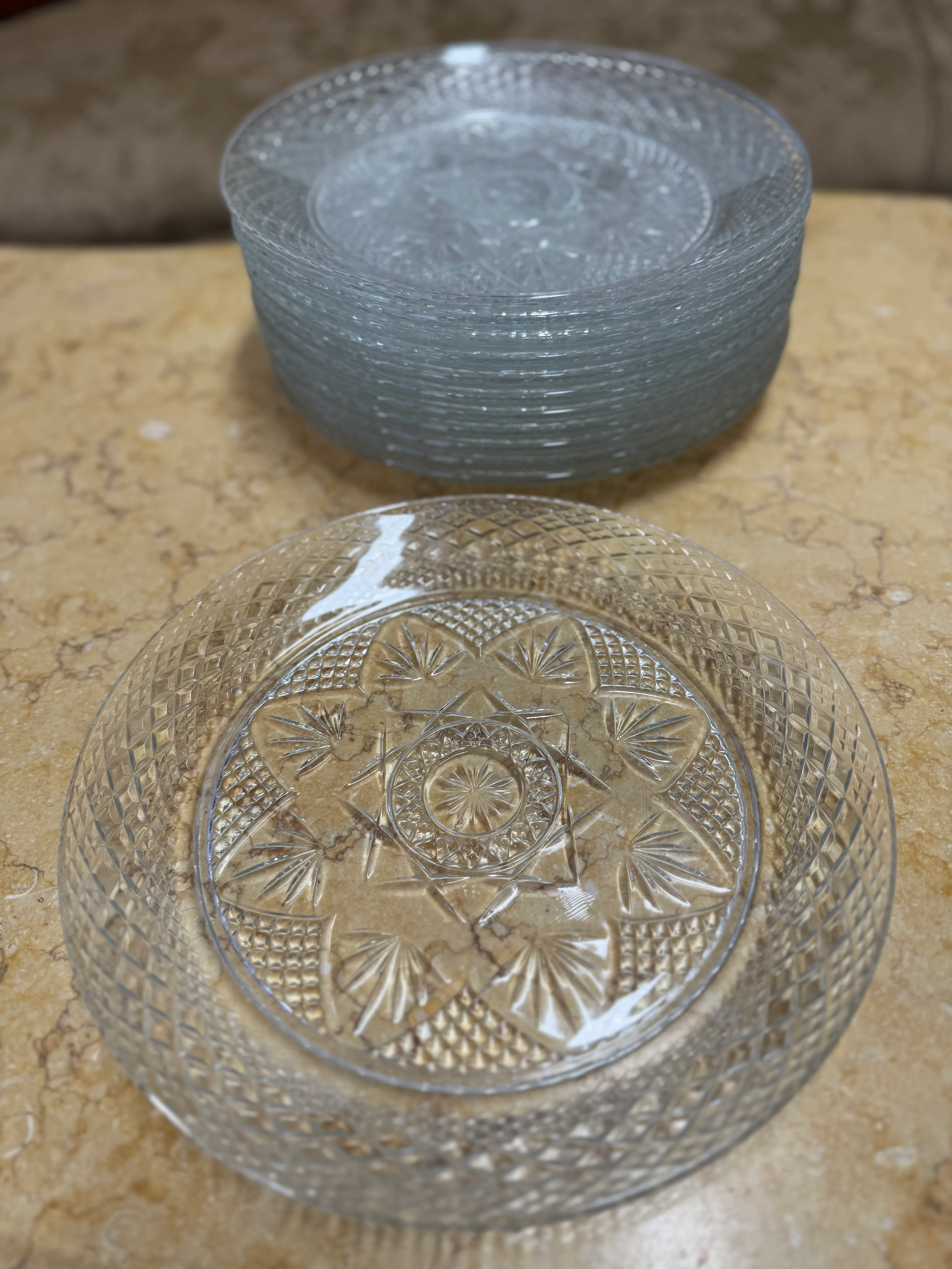 Large Crystal plates 