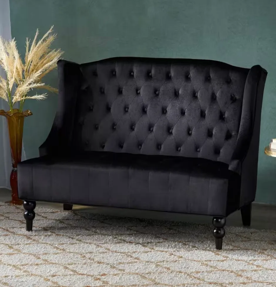 Black Loveseat