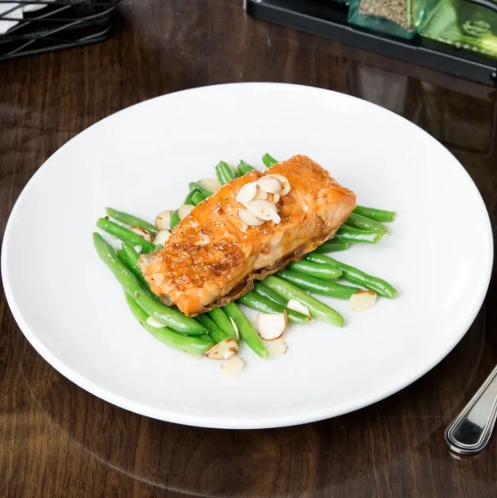 White Coupe Dinner Plate