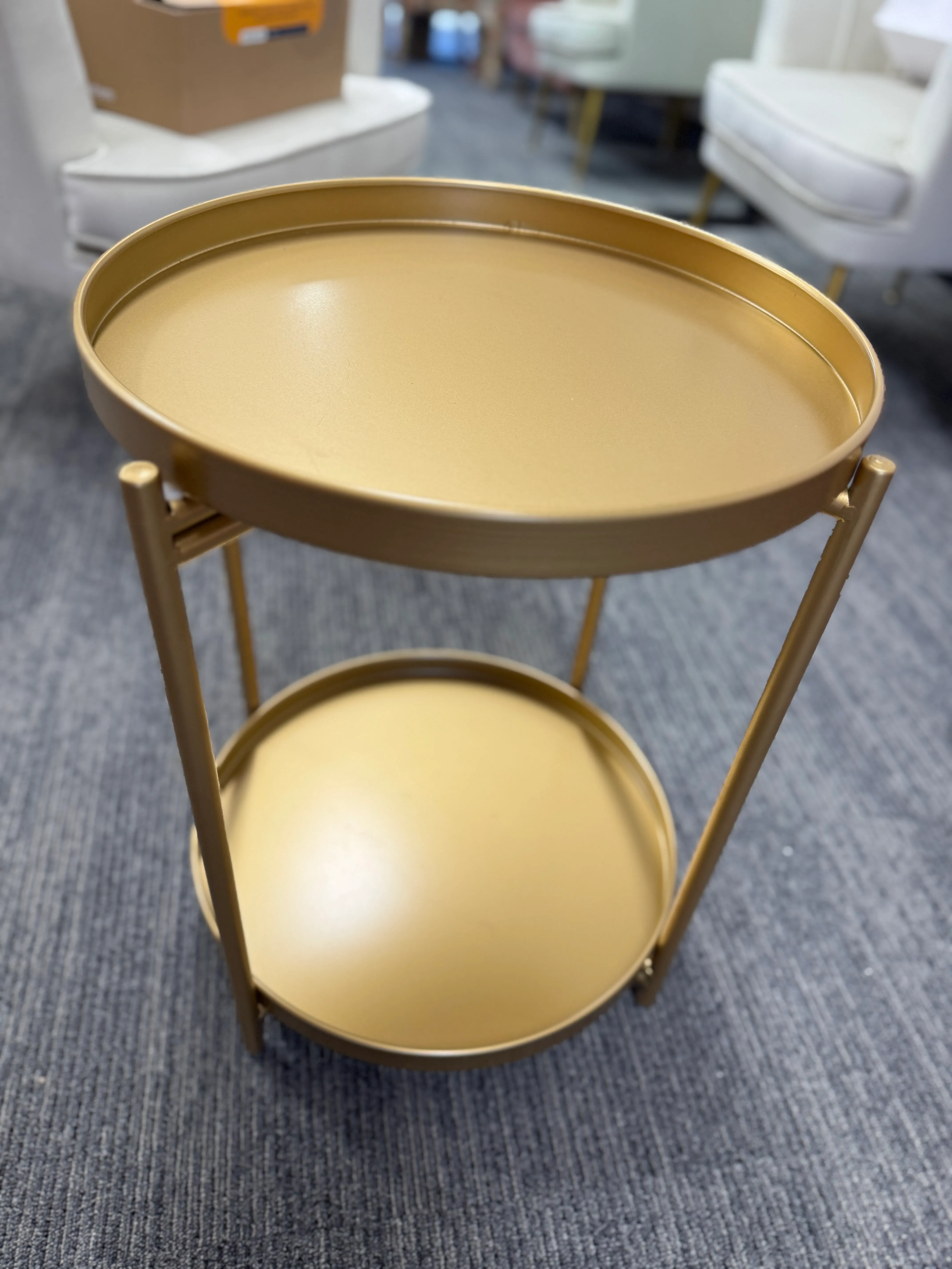 Gold Side table