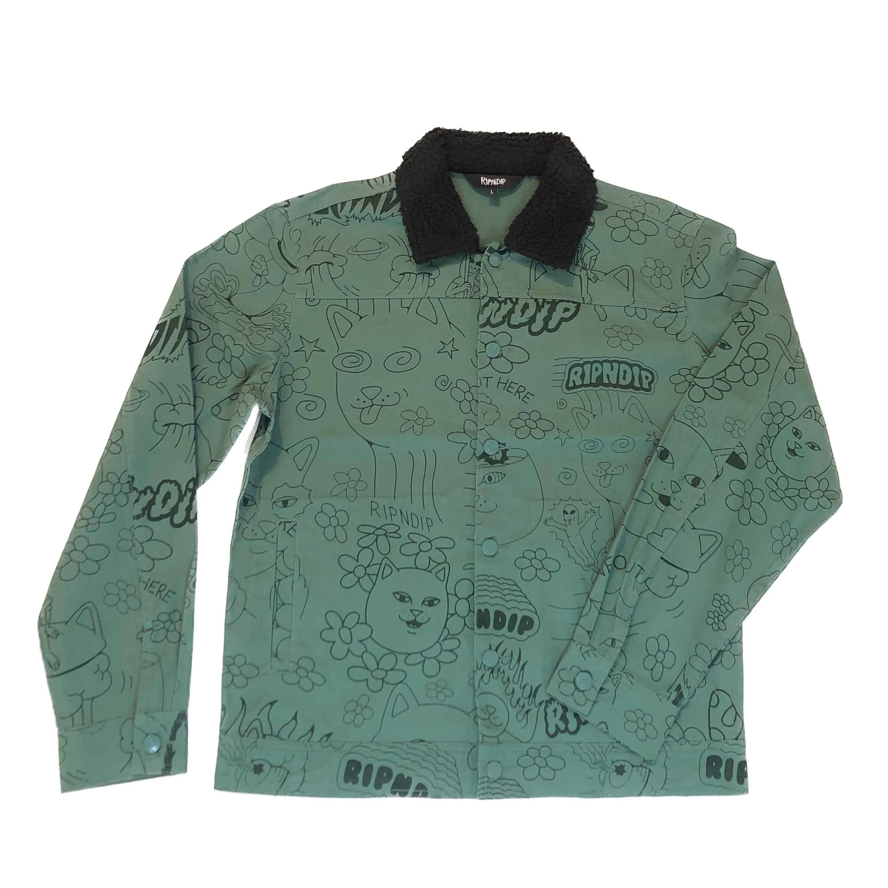 RIPNDIP overshirt (L)