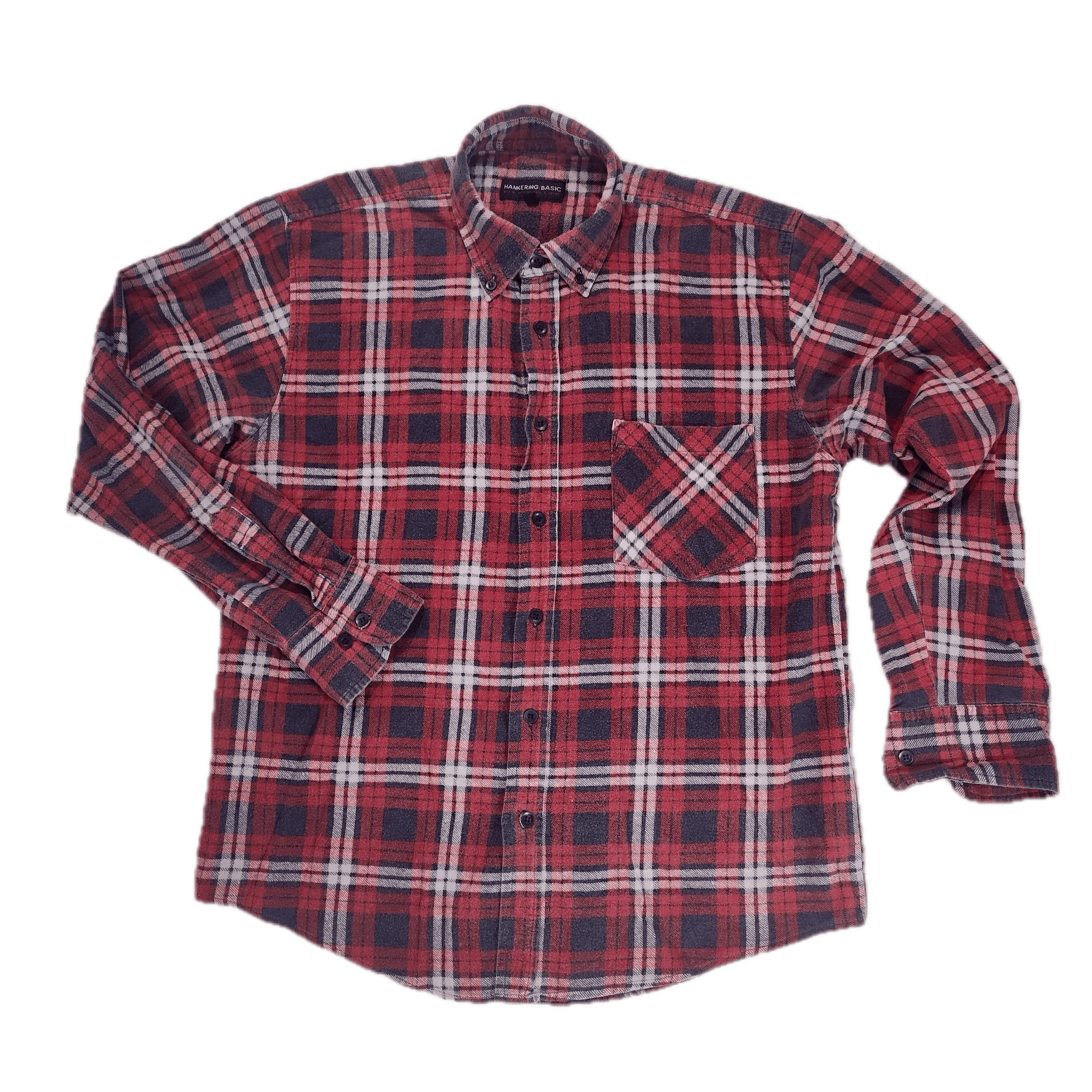 HANKERING/BASIC shirt (L)