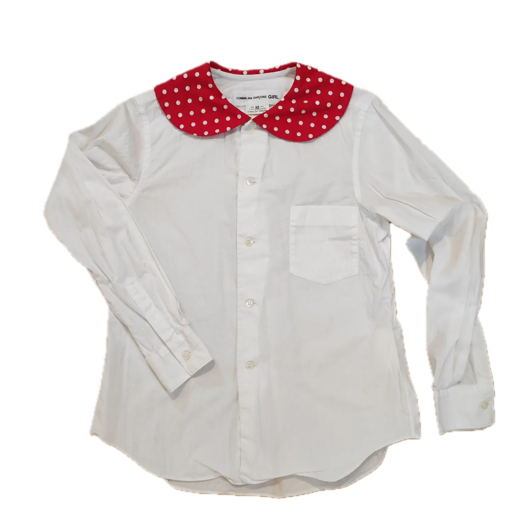 COMME DES GARCONS GIRL shirt (XS)