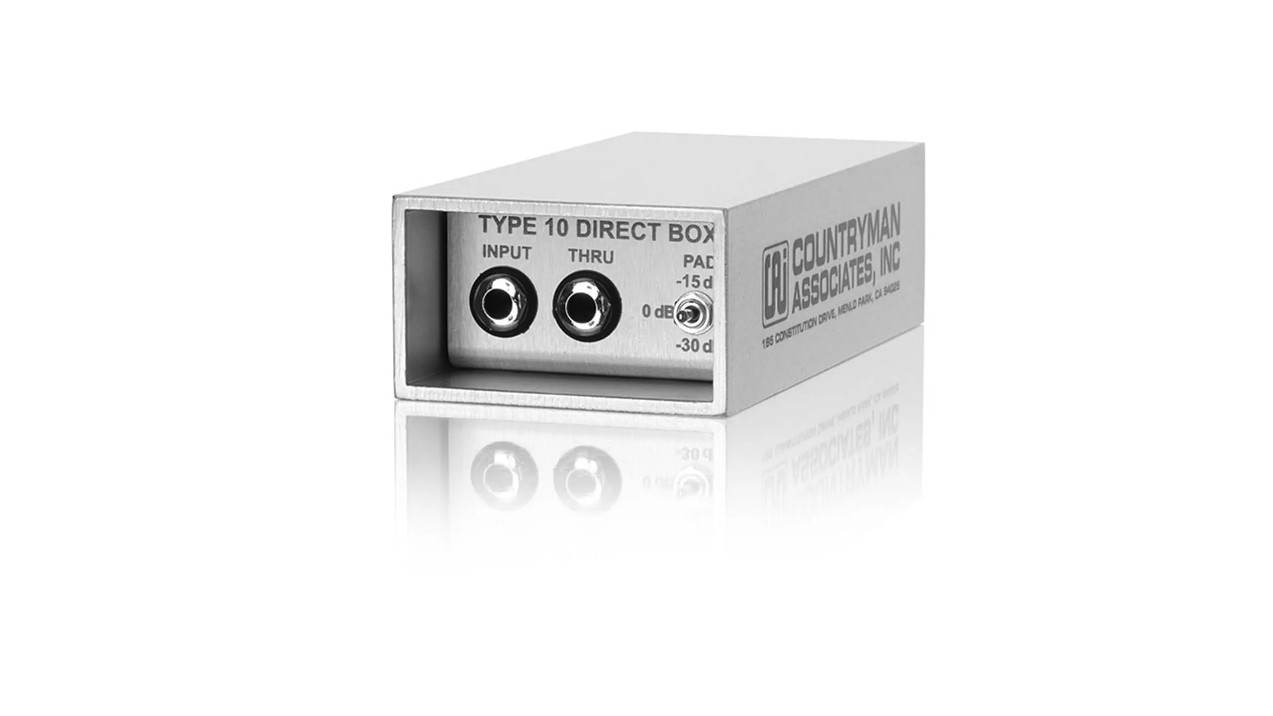 Direct Input Box [1/8" Headphone Jack Audio Interface]