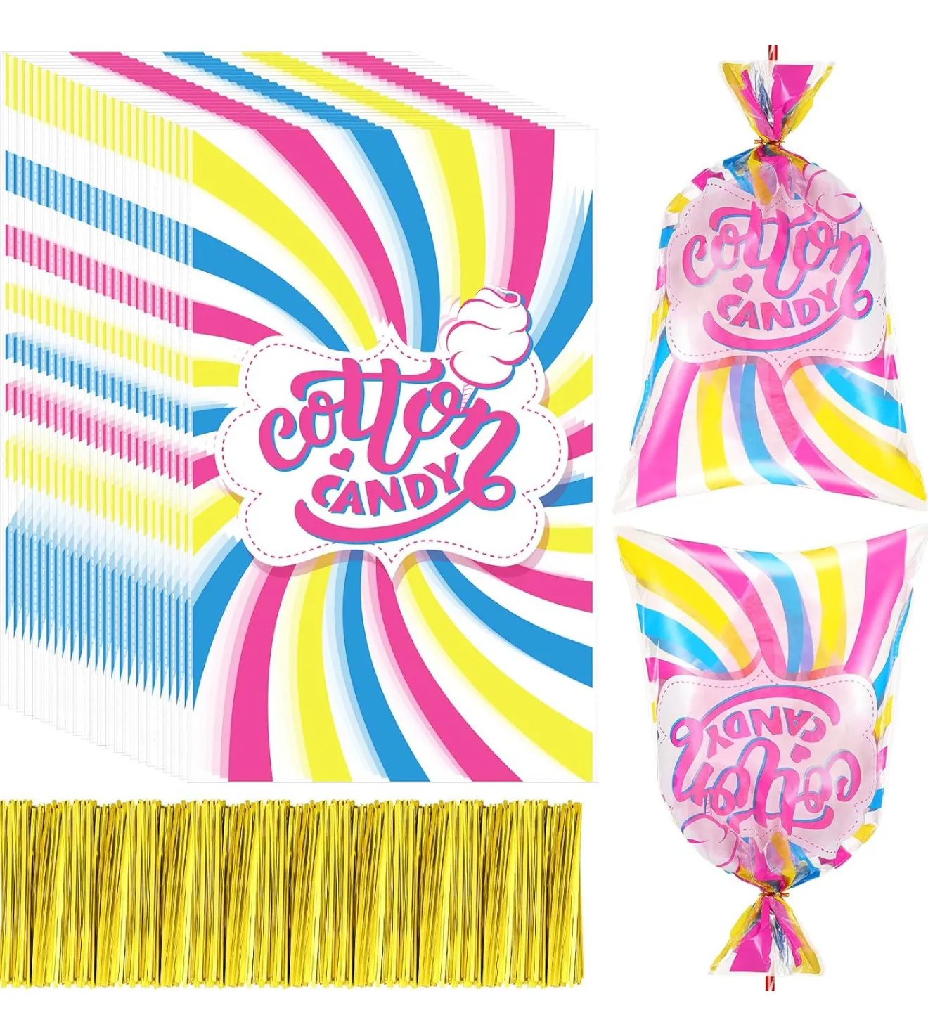 Cotton Candy Bags