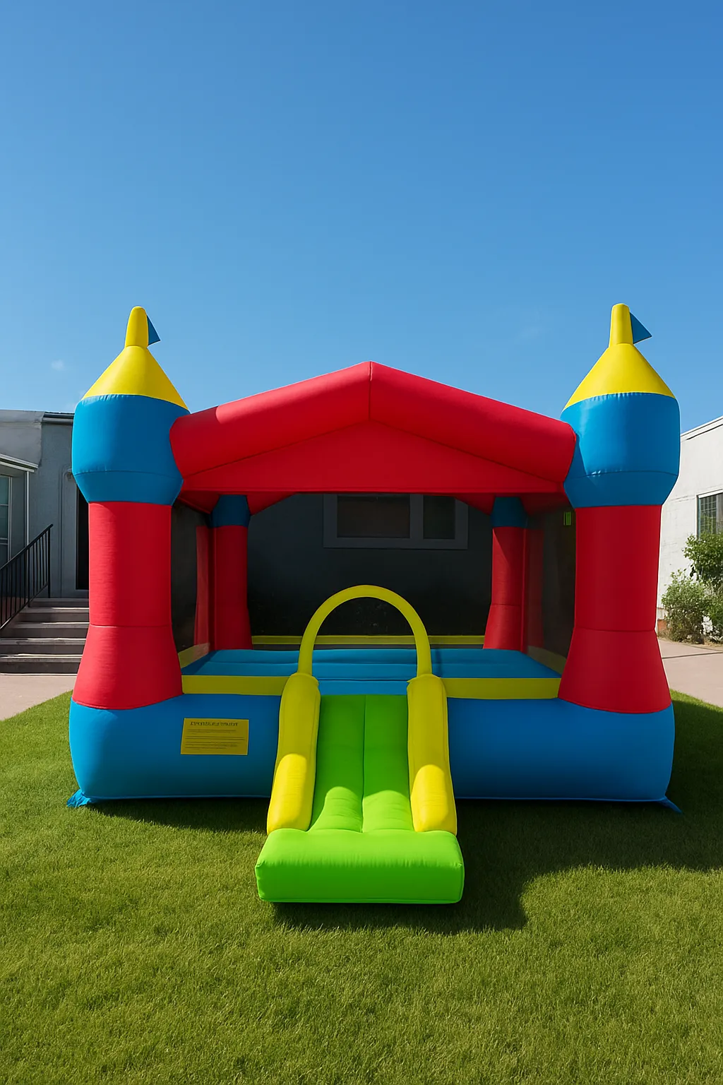 Castle Bounce House with Slide (8 Hour Rental) - SEASON OVER, RESTARTS SPRING 2026