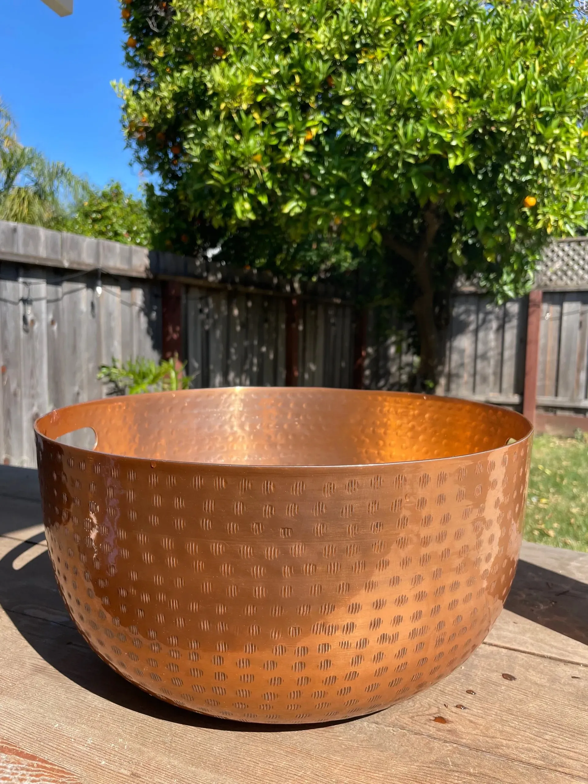 Beverage Bin - Copper 15 Quart