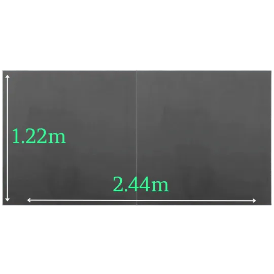 Stage - 2.44m x 1.22m - with Legs.