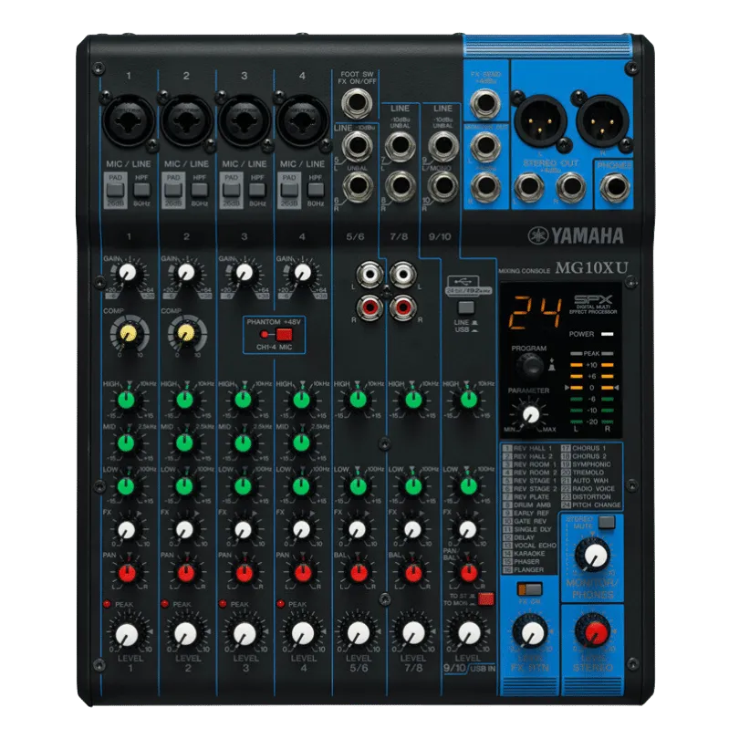 10 Channel FX Mixer - Effects