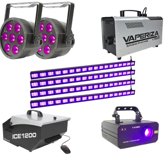 Neon Glow Party Package