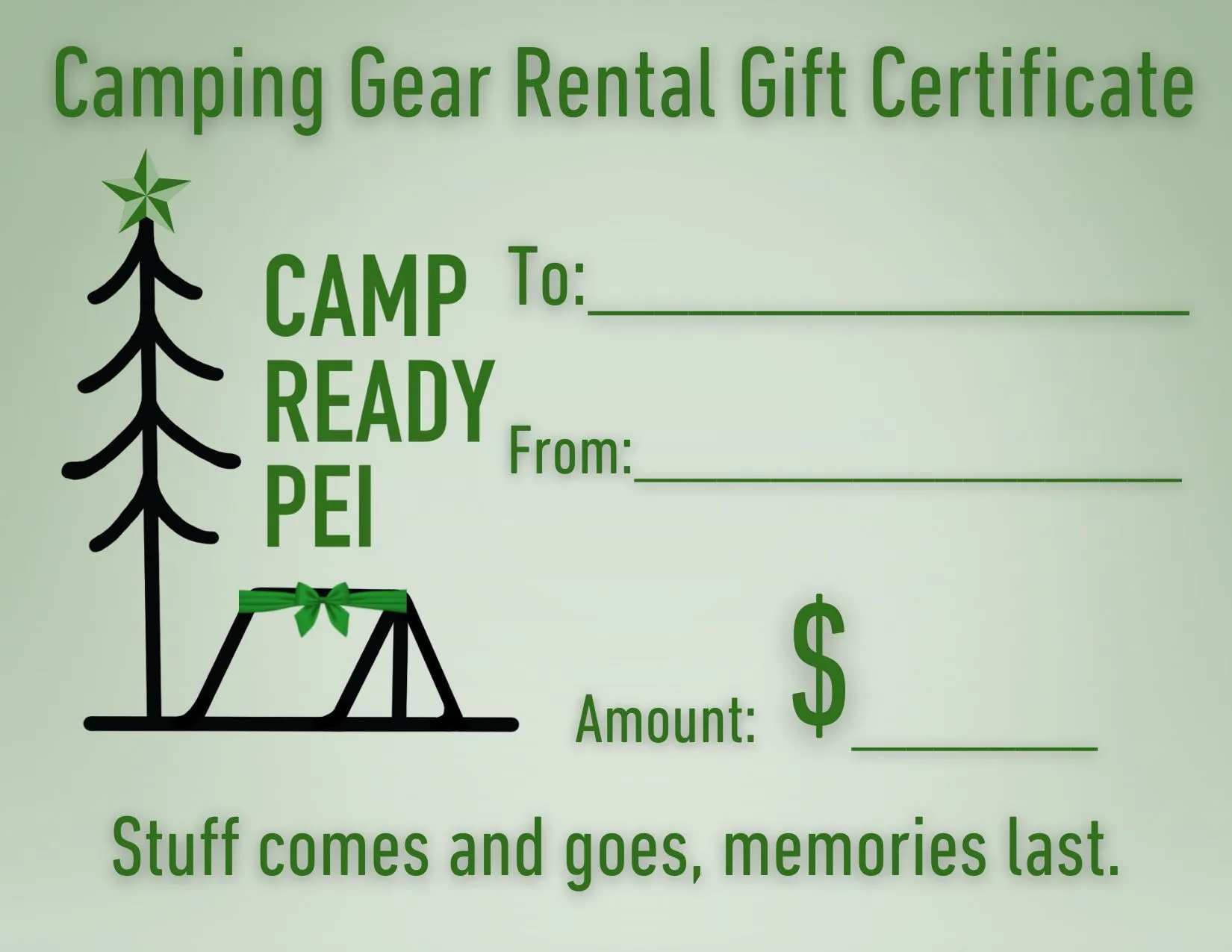 Gift Certificate