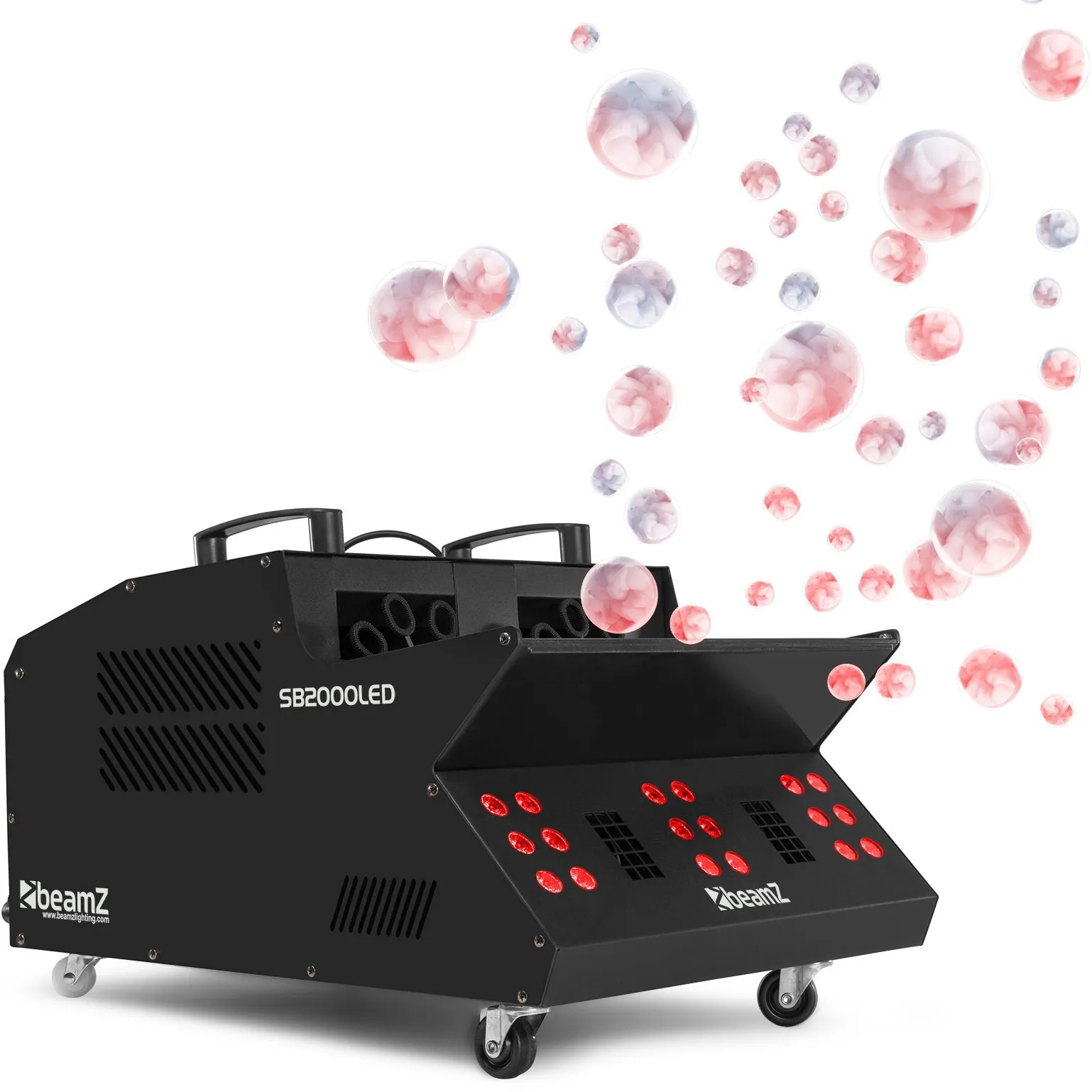 BeamZ Seifenblasenmaschine mit Nebel