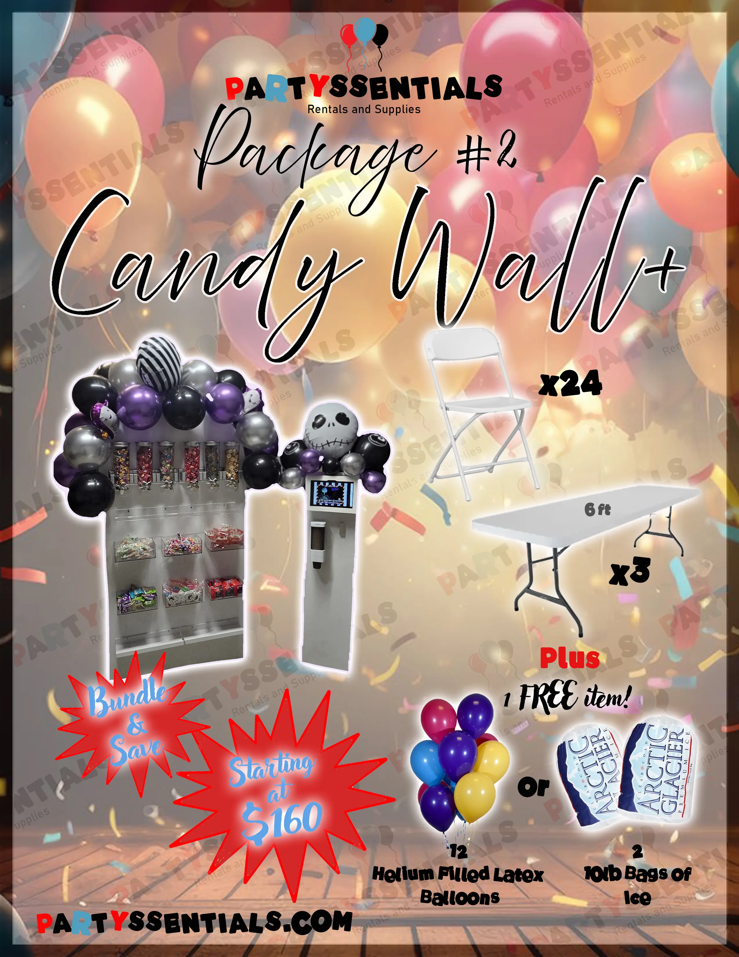 CANDY WALL PLUS PACKAGE