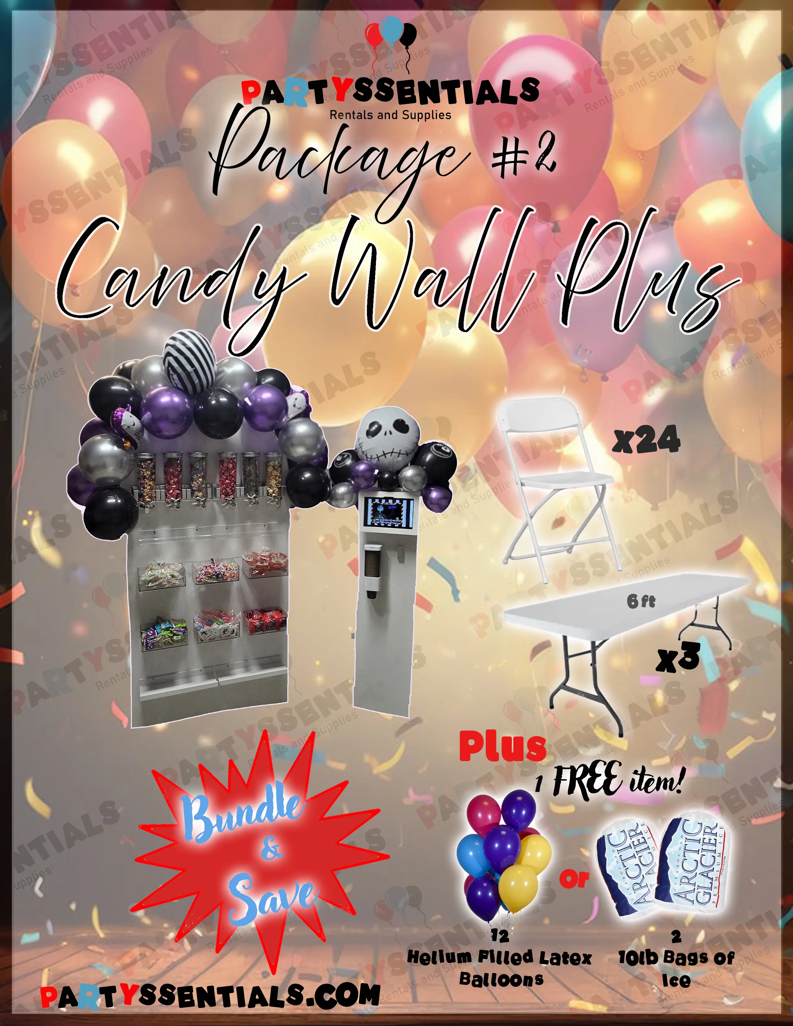 CANDY WALL PLUS PACKAGE
