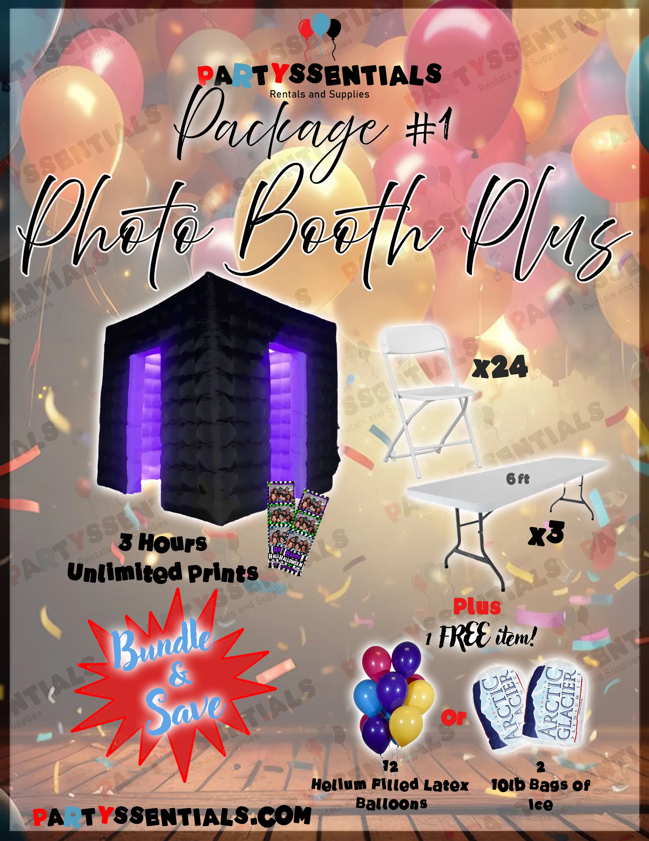 PHOTO BOOTH PLUS PACKAGE