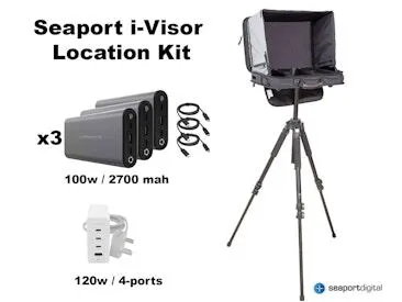 Digi Kit = Stand, Seaport i-Visor, Tether Block, TetherPro USB Type-C 