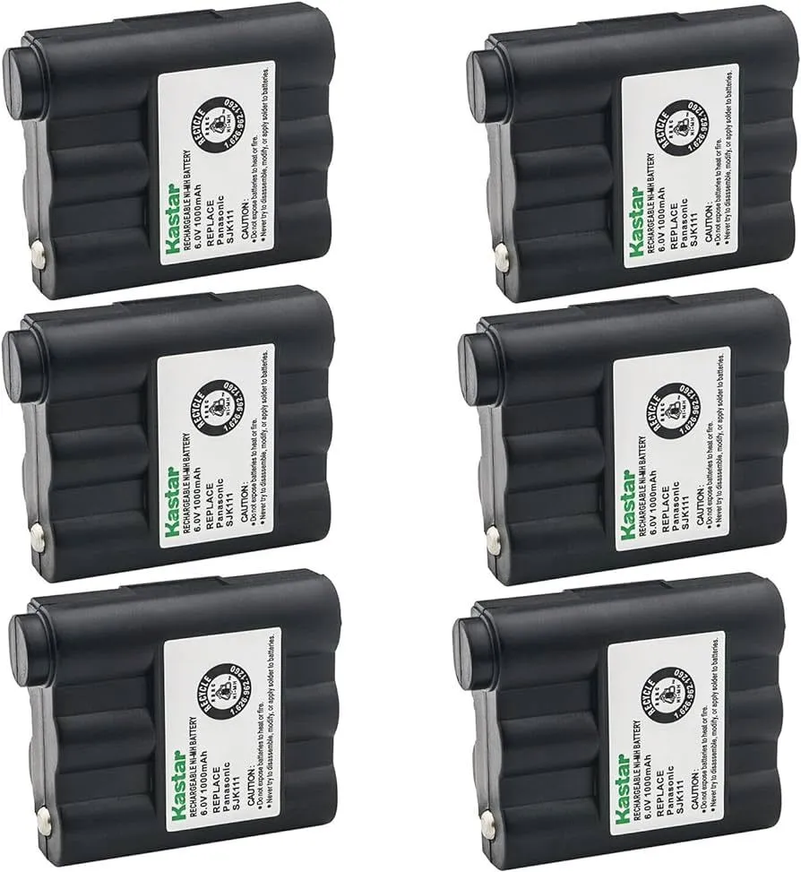 Motorola Walkie 6 pack Bundle & 6 spare batts