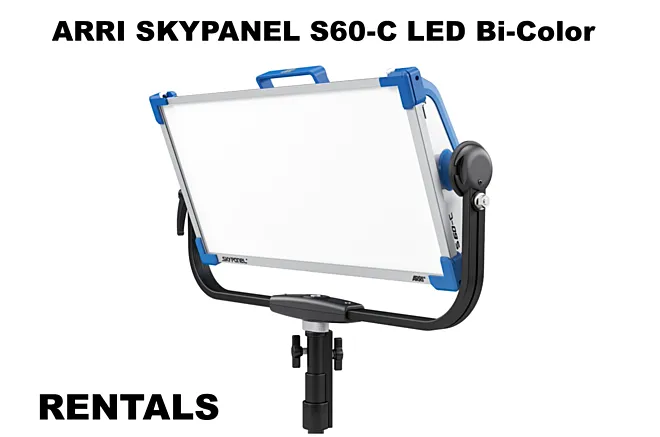 S60-C SKYPANEL with DIFFUSION KIT and CHIMERA