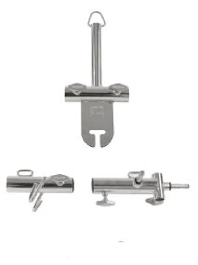 American Grip Menace Arm Kit for Lights (Combo stand, lollipop, speedrail, safety chain, 2 ratchet included)