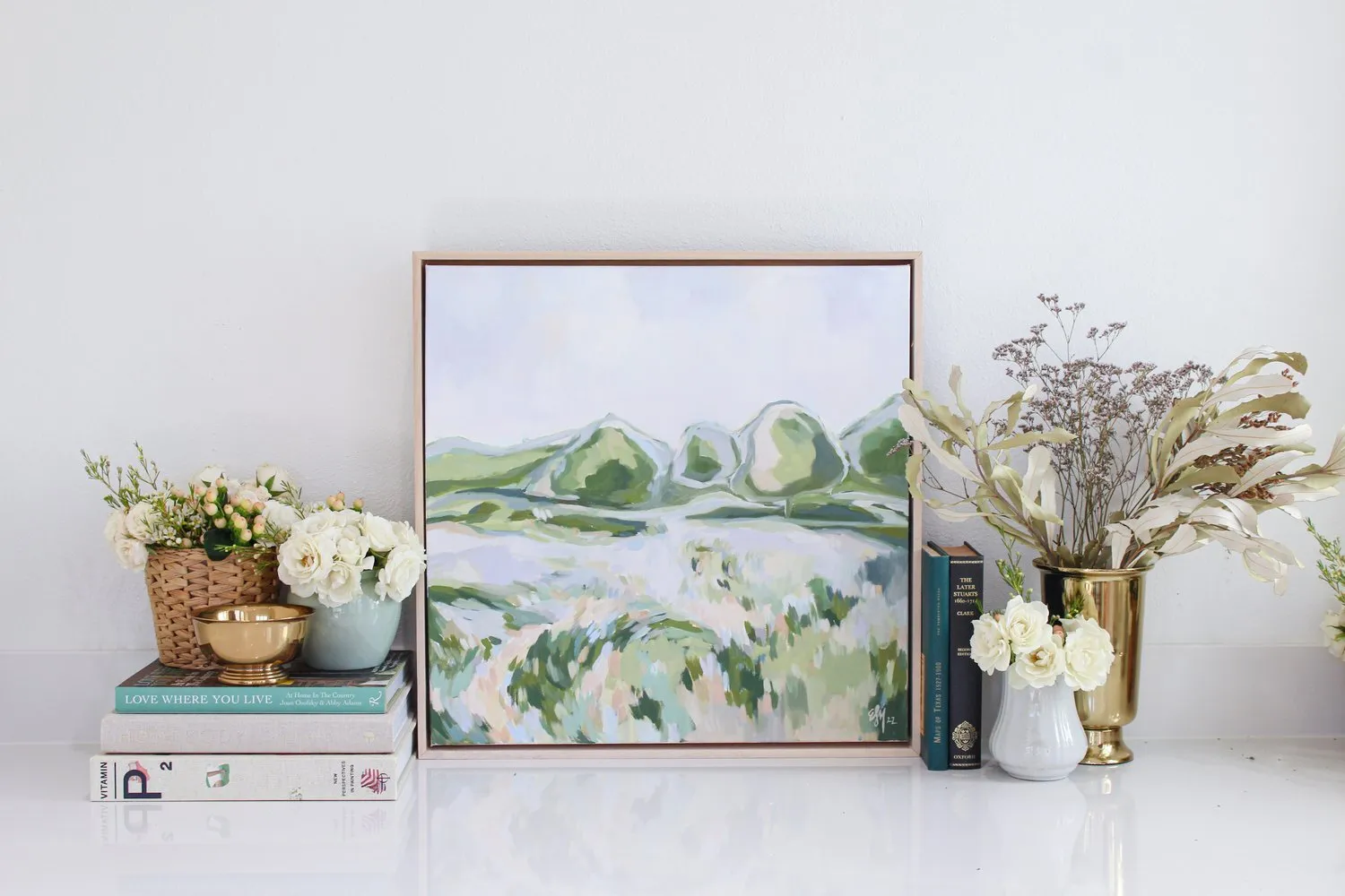 20x20 Frame & Choose your Rags