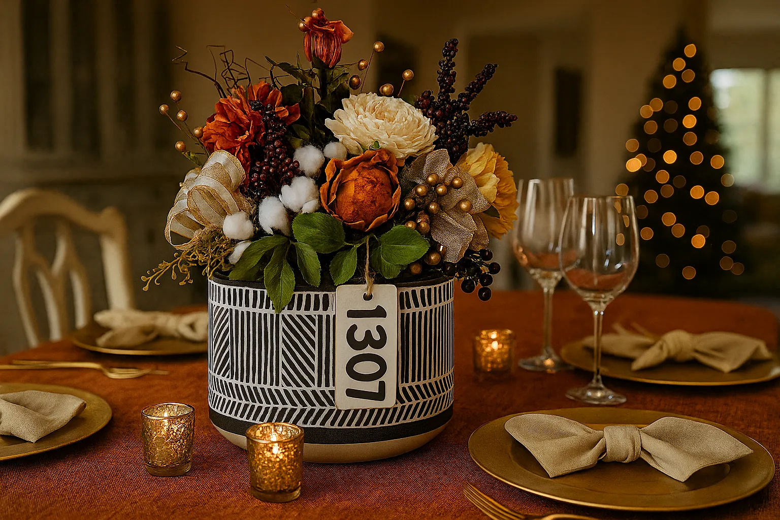 1307 Black & White Signature Setup