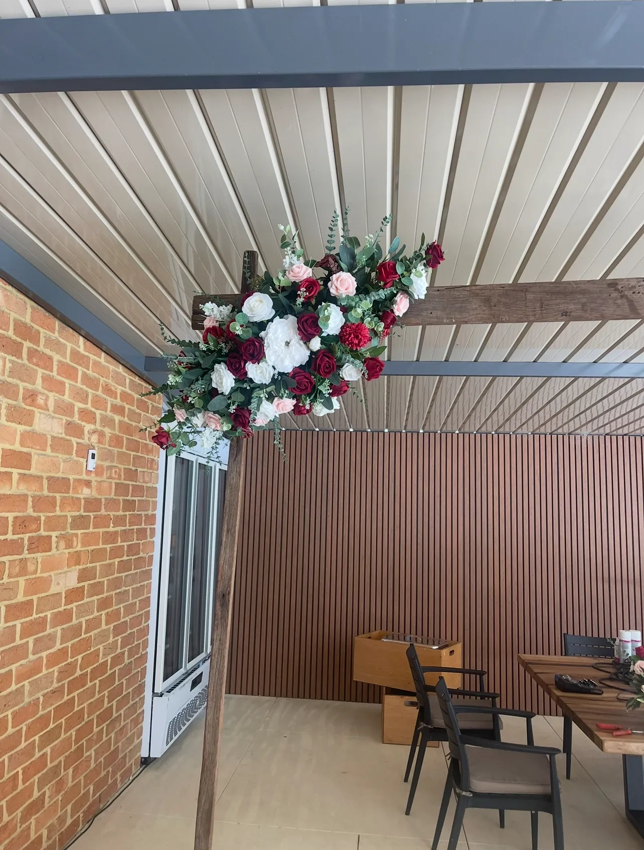 Pink, Red and White Arbour Florals