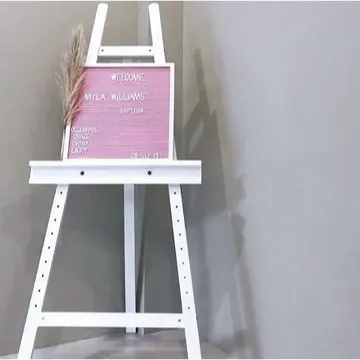 White Wooden Easel