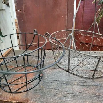 Vintage Wire Baskets