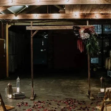 Rustic Wooden Arbour