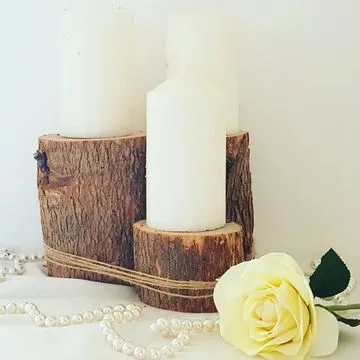 Individual Wooden Stumps