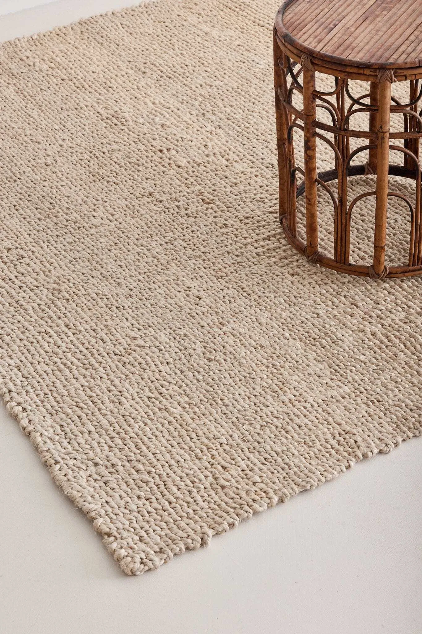 Rectangle Jute Floor rug