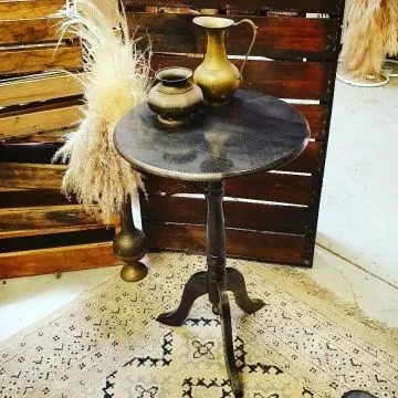 Vintage Wooden Wine Table