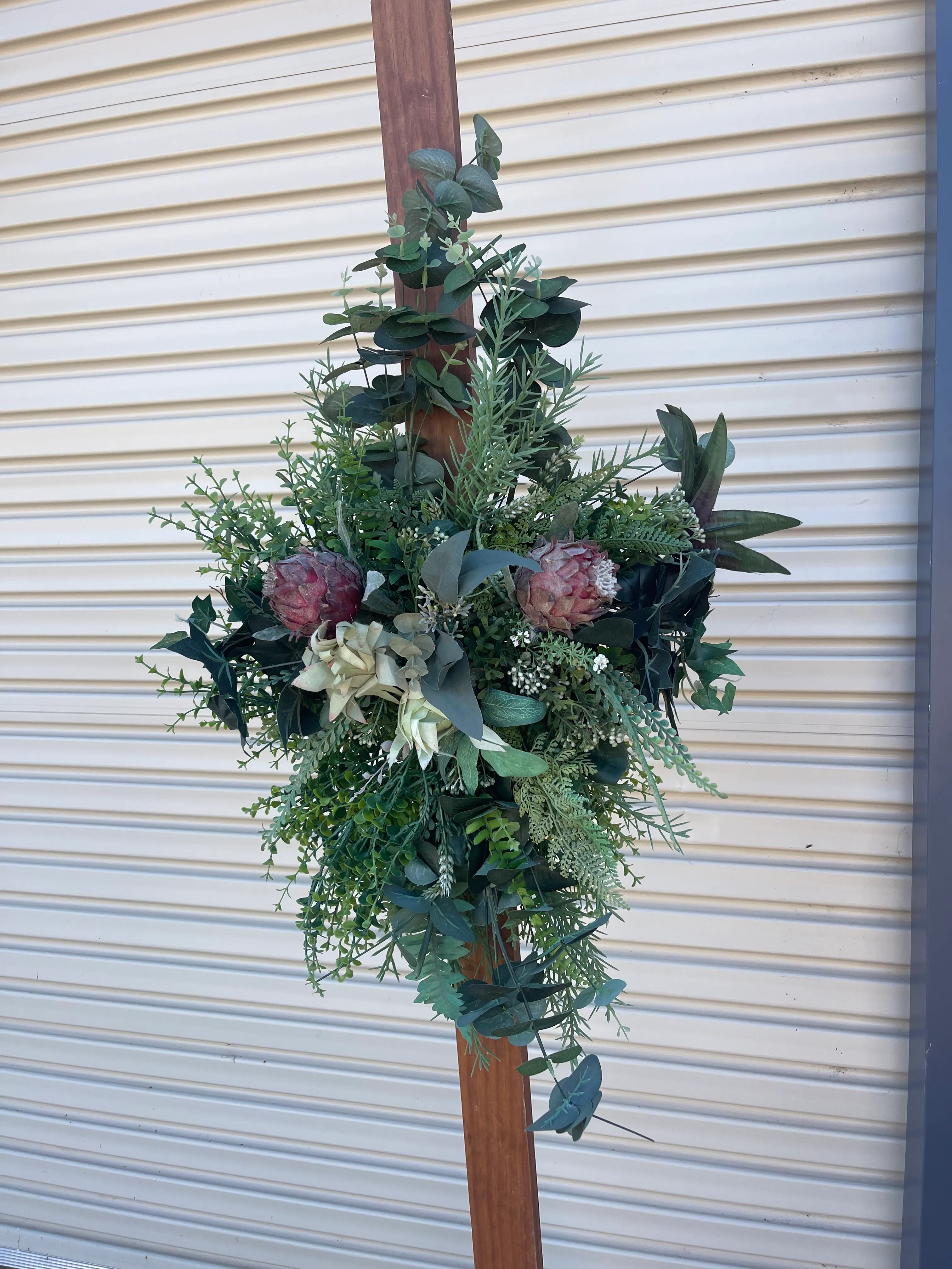 Small Artificial Greenery Floral Arrangement