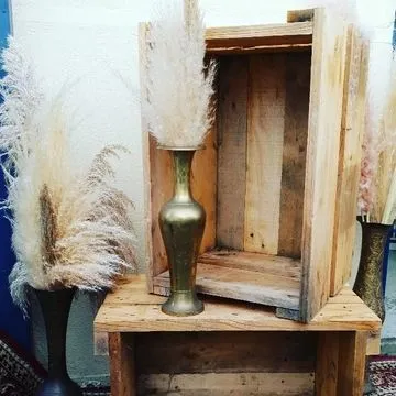 Large Wooden Pine Crates